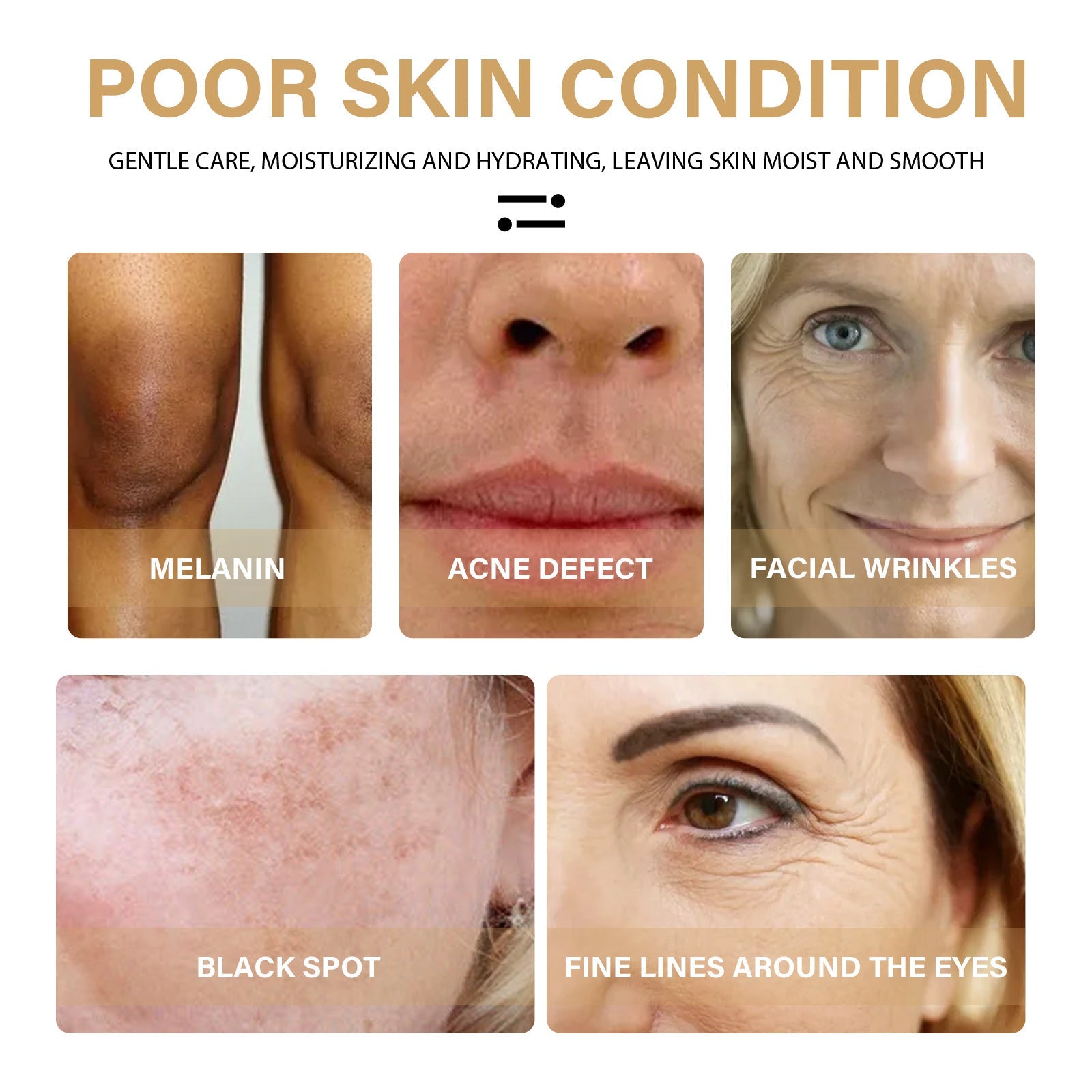 EELHOE Turmeric Dark Spot Correction Face Care Spot Moisturizing And