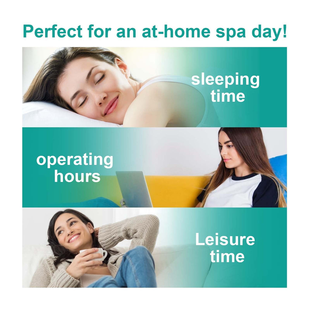 EELHOE Chlorella Vera Hydrogel Eye Mask, Moisturizing Desalination Eye